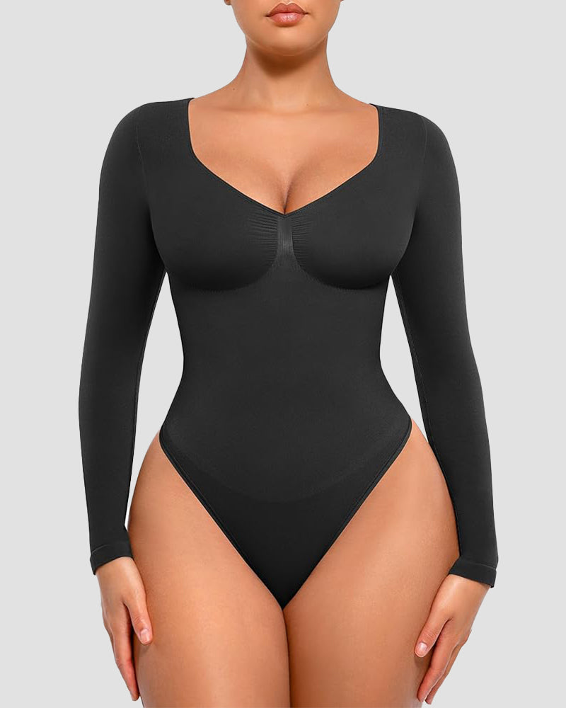 Long Sleeve Shaping Bodysuit