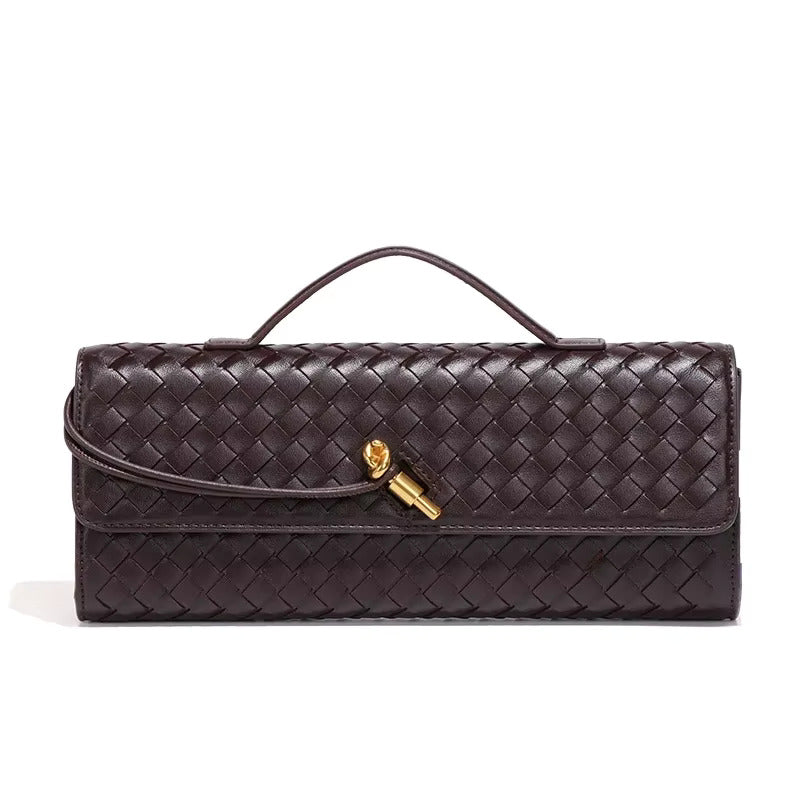 Violetta Woven Clutch – Timeless Luxury & Eco Elegance