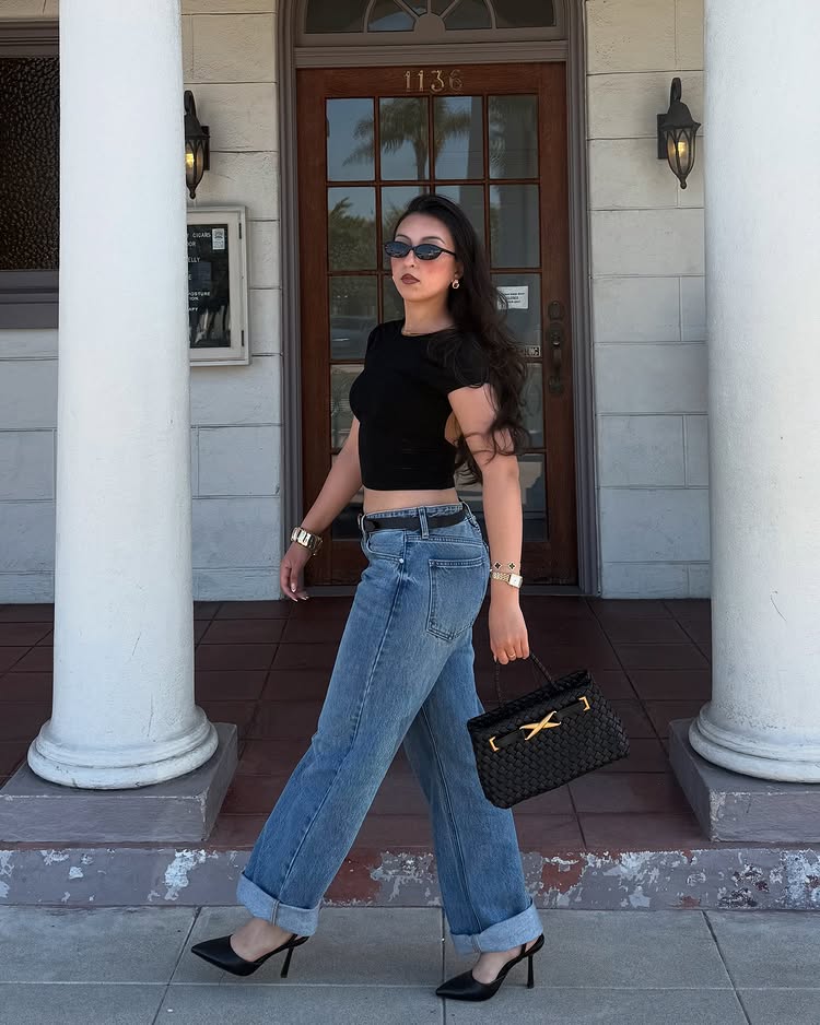 Vienna™ Woven Bag – Structured Elegance with Timeless Detail