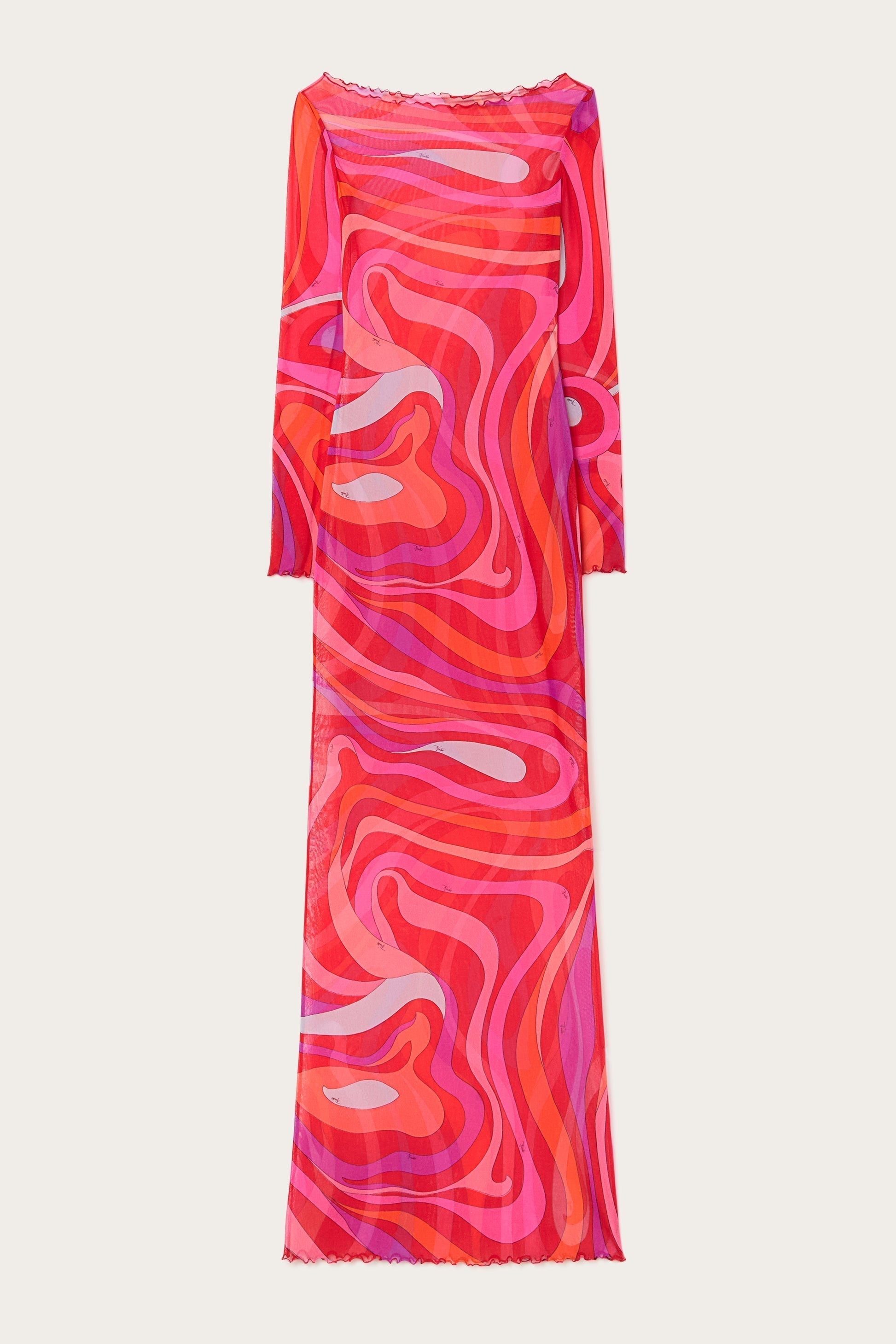 Marm Chiffon Maxi Dress