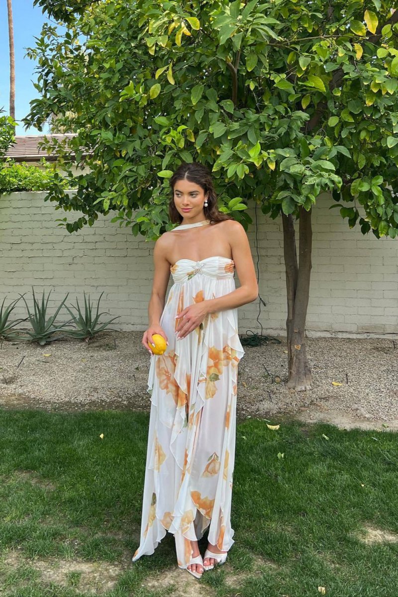 Long Floral Dress - Binna