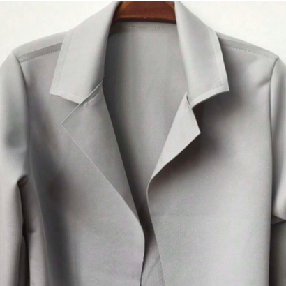 Blazer Longo Max| Sobretudo Feminino Acinturado