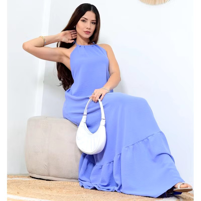 Vestido Vera longo | Frente Única e Elegante