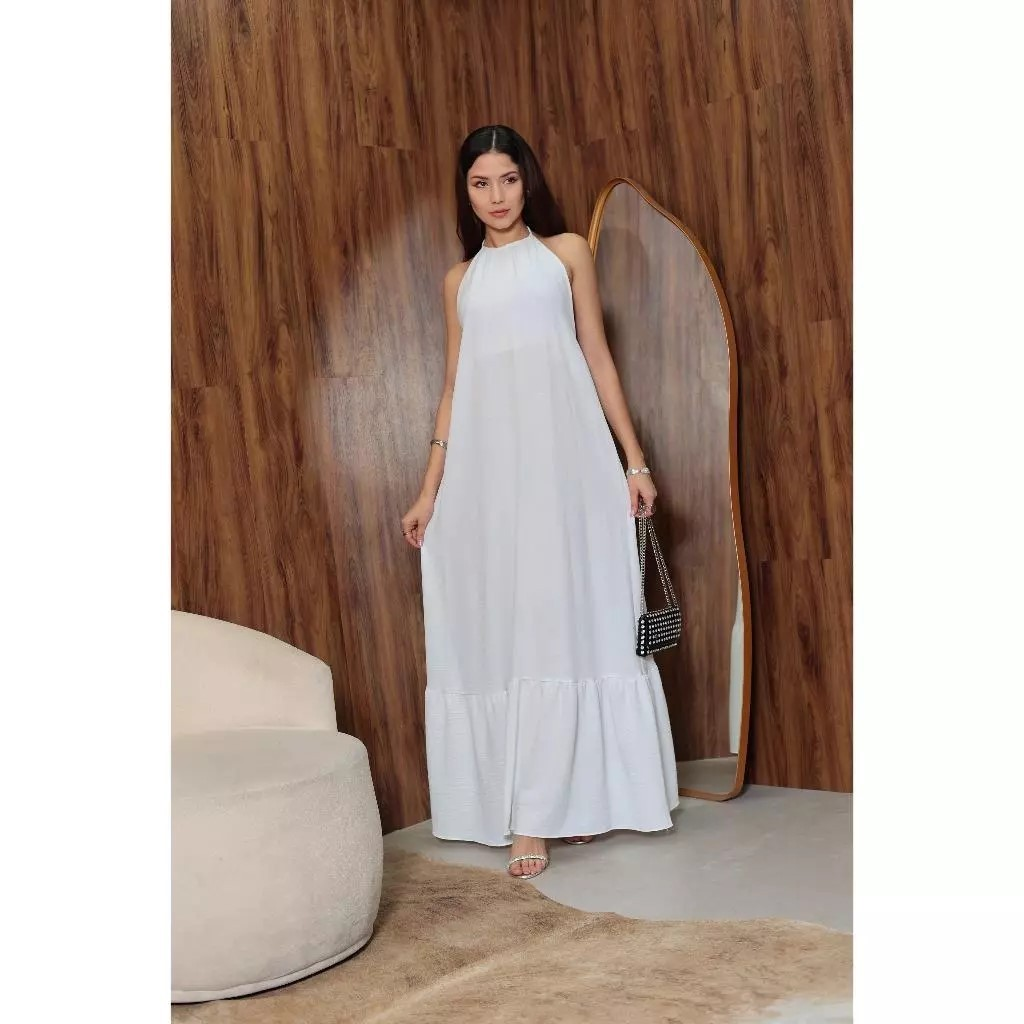 Vestido Vera longo | Frente Única e Elegante