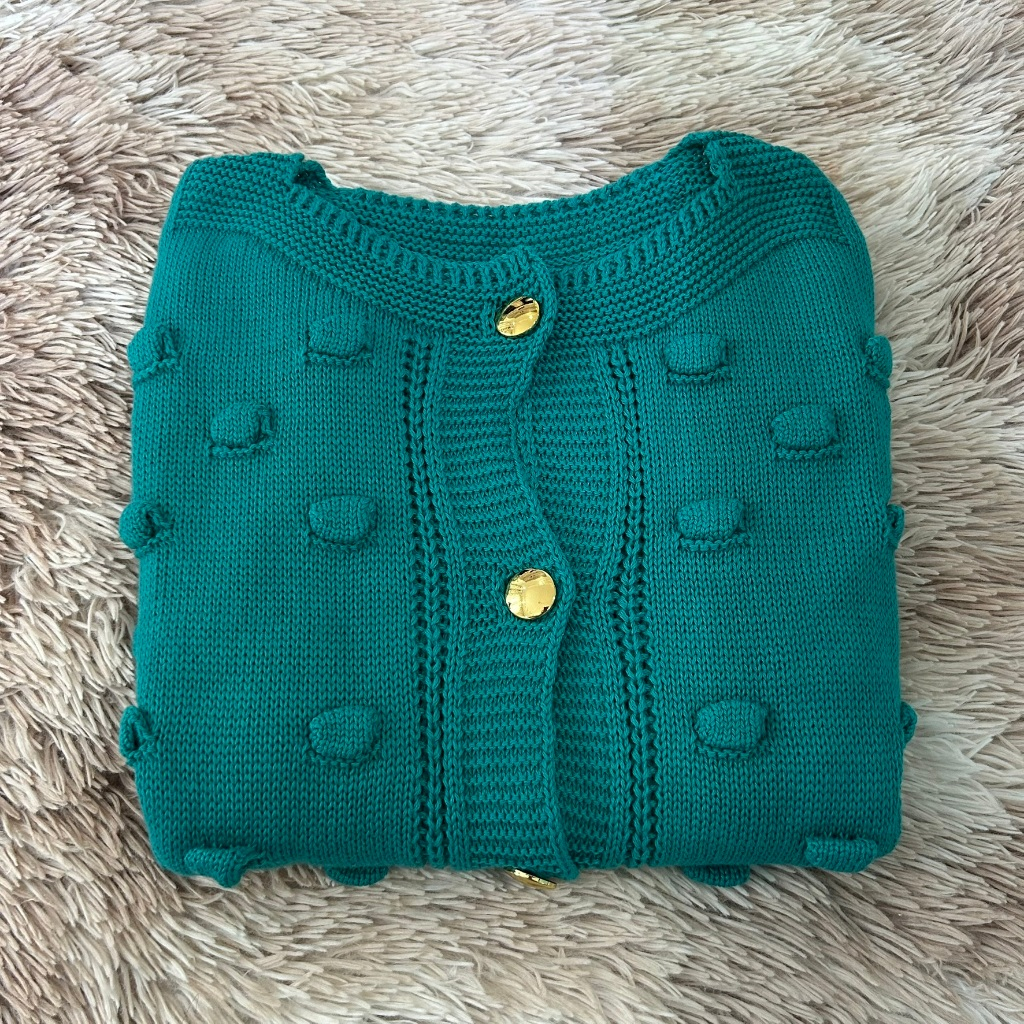 Casaco Feminino Cardigan Luxo