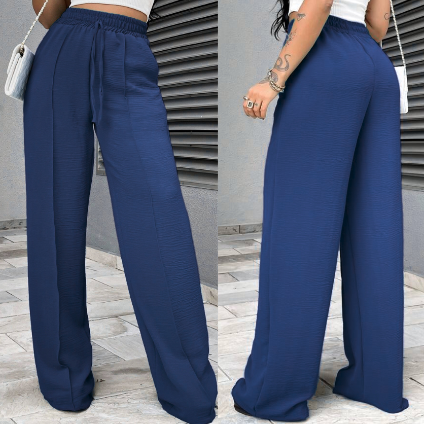 Calça Pantalona Duna Wide Leg | Conforto e sofisticação no seu dia a dia