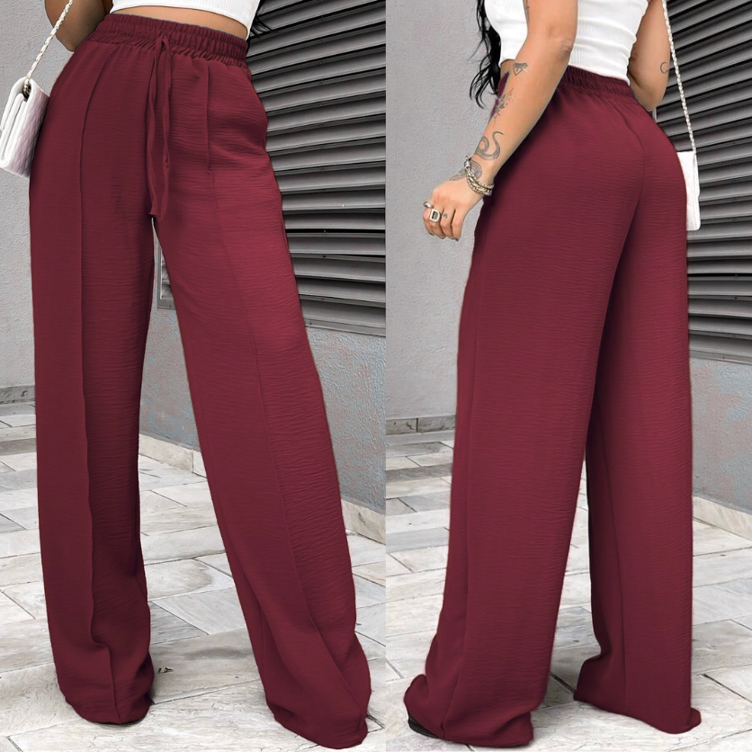 Calça Pantalona Duna Wide Leg | Conforto e sofisticação no seu dia a dia