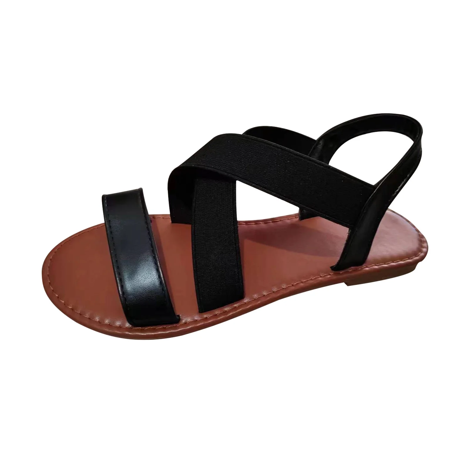 Women's Flat Leather Sandal
