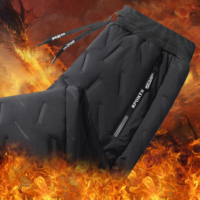 Unisex Fleece-Lined Waterproof Pants - Surviving the UK winter with ease!